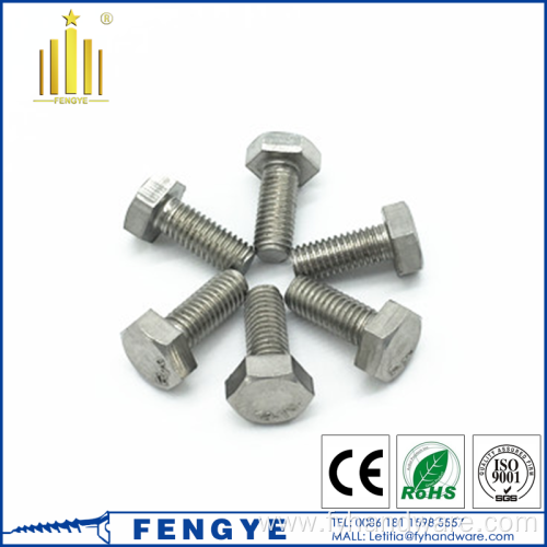 stainless steel 304 316 Hex Head Bolt